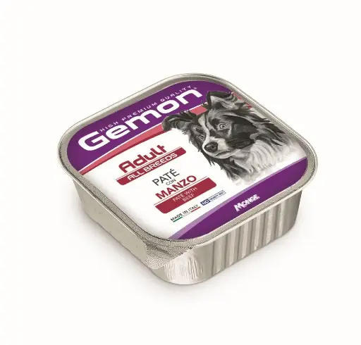 [MV004850] Gemon Adulto Todas las Razas Paté con Carne de Res