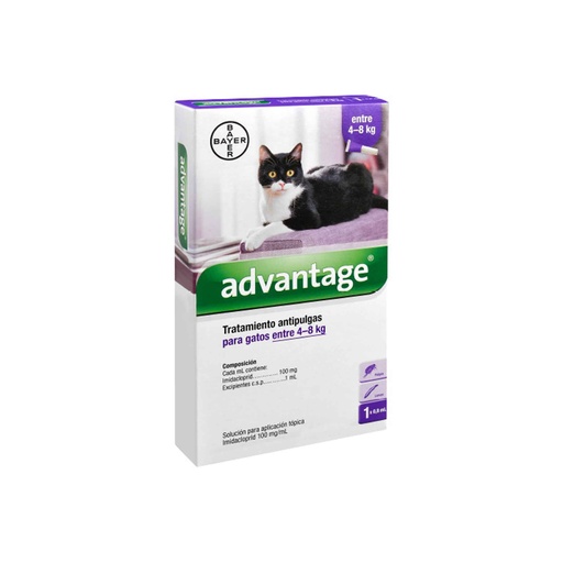 [MV000376] ADVANTAGE GATO 1 X 0.8 ML (4-8 KG)