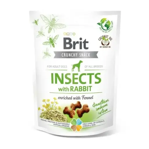 [MV004861_1] Brit Crunchy Snack Insects With Rabbit