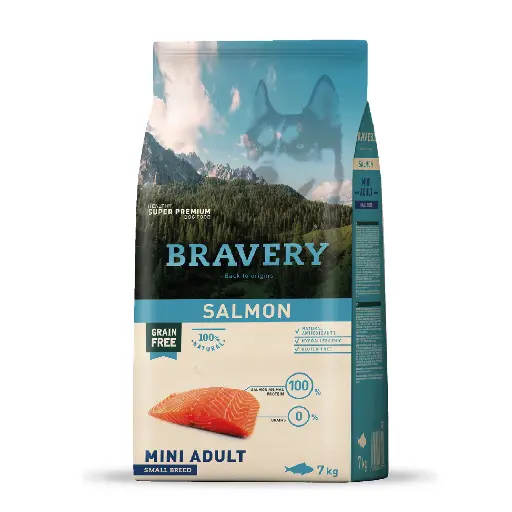Bravery Salmon  Mini Adult Small Breeds