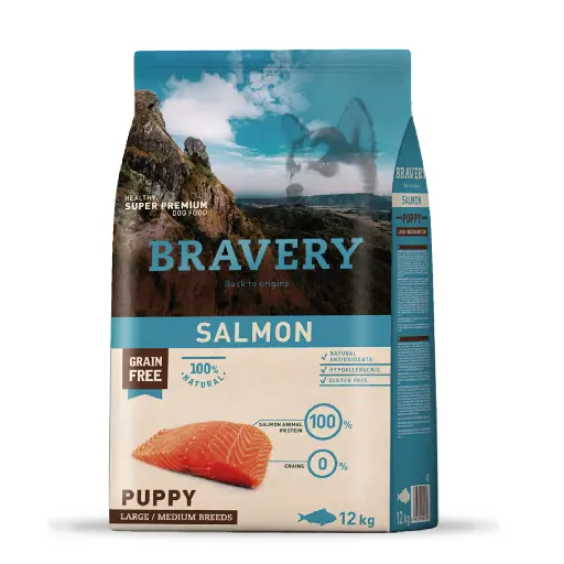 Bravery Salmon Puppy Large/Medium Breeds