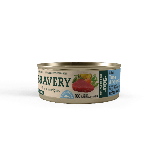 [MV004541] Bravery Tuna and Vegetables Adult Dog Wet Food