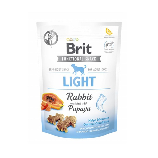 [MV001128] BRIT CARE DOG FUNCTIONAL SNACK LIGHT RABBIT 150 GR