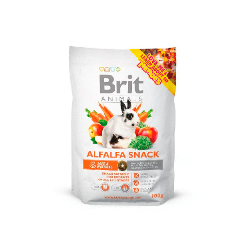 [MV002365] Brit Snack de alfalfa para roedores y conejos – 100gr