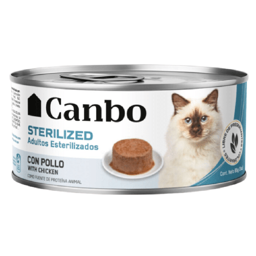 [MV002974] Canbo Esterilizados Adultos Pollo Lata