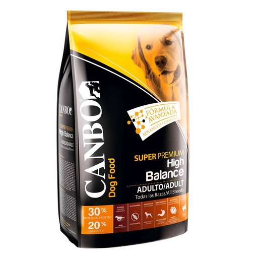 CANBO SUPER PREMIUM ADULTO HIGH BALANCE TODAS LAS RAZAS