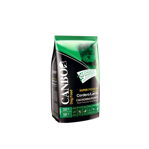 CANBO SUPER PREMIUM CACHORRO CORDERO RAZAS PEQUEÑAS