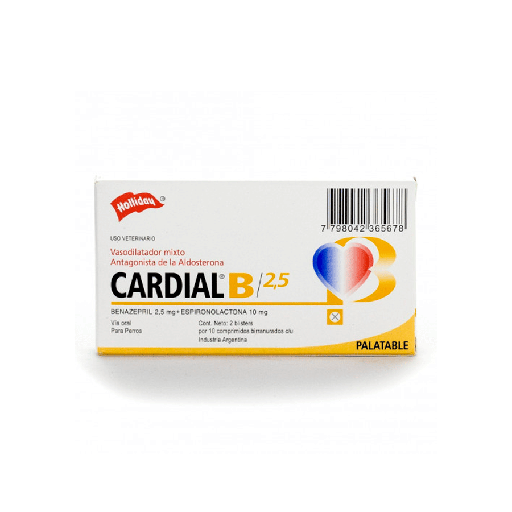 [MV002248] CARDIAL B 2,5 MG x TABLETA