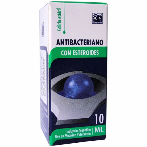 [MV000083] ANTIBACTERIANO CON ESTEROIDES LOVE X10 ML