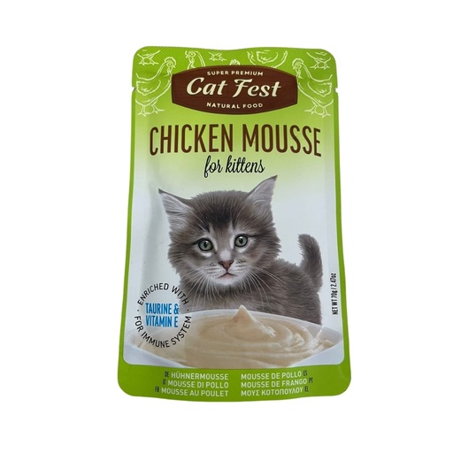 [MV004193] Cat Fest Chicken Mousse for Kittens