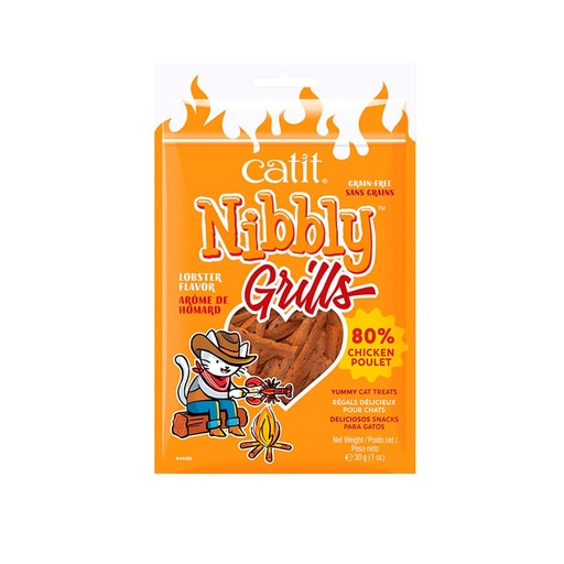 [MV001928] Cat It Nibbly Grills Pollo & Camarón 30 Gr