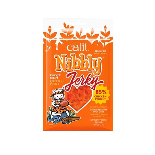[MV001925] Cat It Nibbly Jerky Pollo 30 Gr