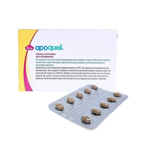 [MV004216] Apoquel Masticable 16 mg x Tableta