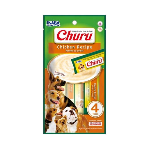 [MV004499] Churu Dog Chicken Recipe 4 Tubes
