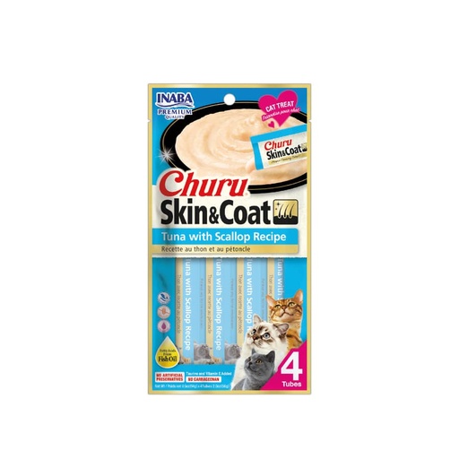 [MV003209] Churu Skin & Coat Tuna with Scallop Recipe