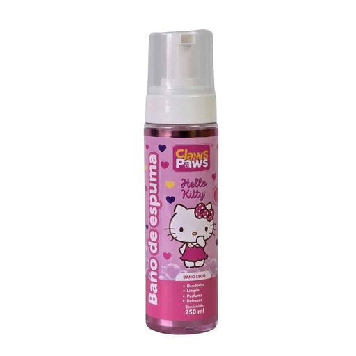 [MV004056] Claws and Paws Baño de Espuma en Seco Hello Kitty
