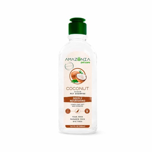 [MV001752] Coconut pet shampoo Amazonia 500 ml