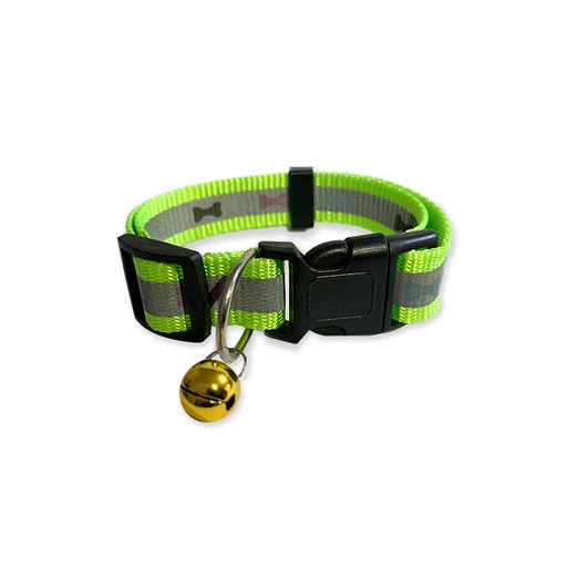 [MV001166] COLLAR PARA PERRO & GATO VERDE NEON