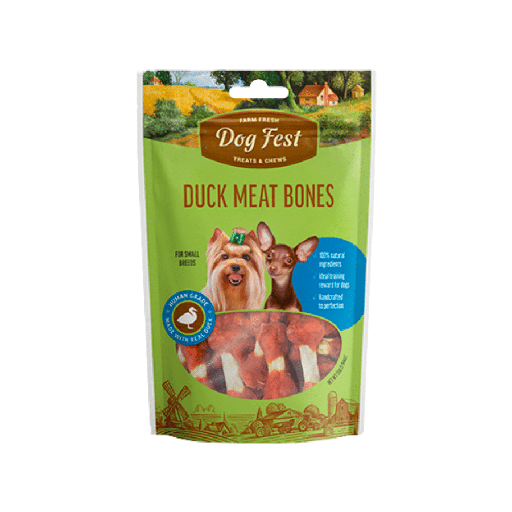 [MV002445] Dog Fest Duck Meat Bones 55gr