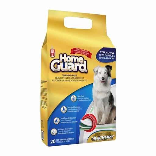 [MV000451] DOG IT TRAINING PADS X-LARGE 20 PACK