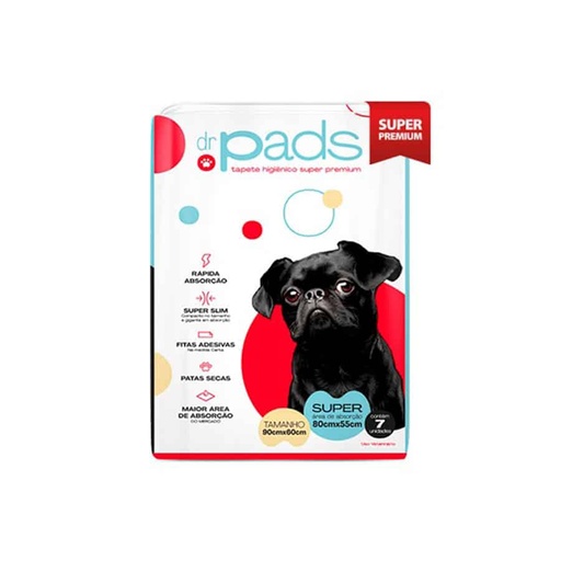 [MV002082] Dr Pads Pañales 90 x 60 cm - 7 Unidades