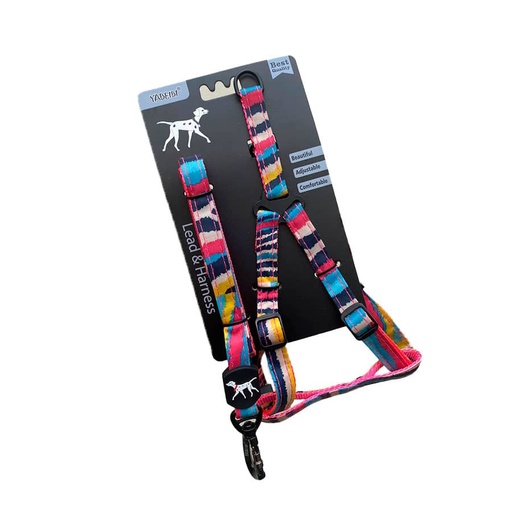 [MV002381] Arnés Combo Multicolor Para Mascotas – L